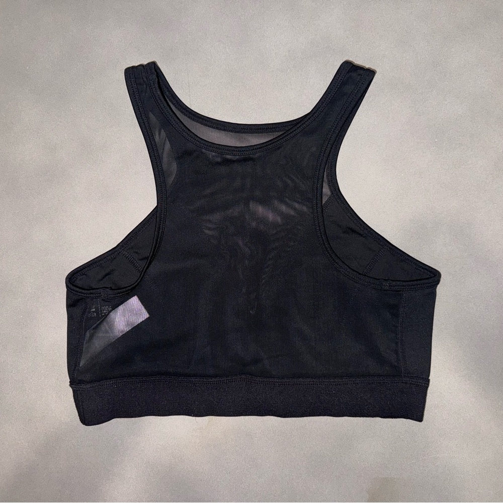 Zella Women’s Black Mesh Sports Bra - Size M - Picture 4 of 7